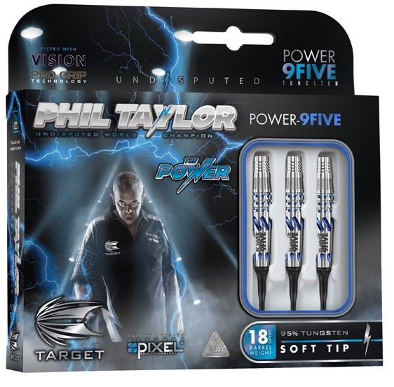 Target Darts Phil Taylor Power 9FIVE G1 Japan 95% Tungsten 18 grams